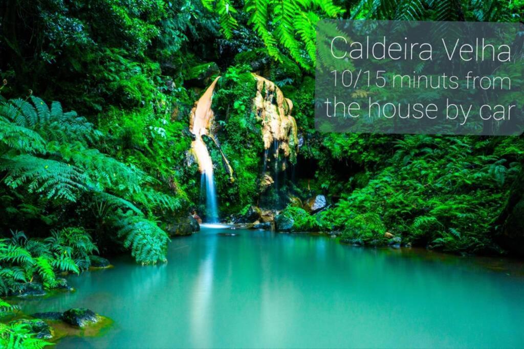 Ferienwohnung Hill & Sea House Ribeira Grande Exterior foto